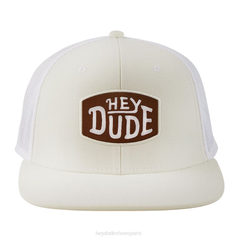 Hey Dude unisexe casquette de camionneur Z628B270 accessoire crème