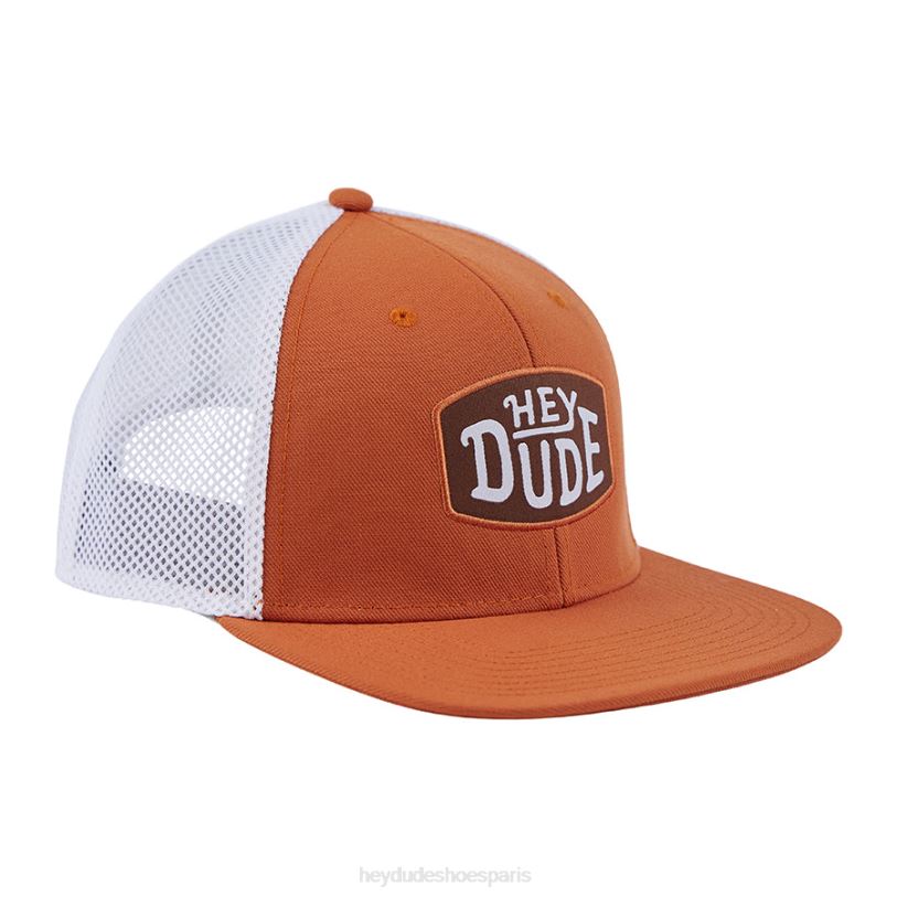 Hey Dude unisexe casquette de camionneur Z628B271 accessoire orange