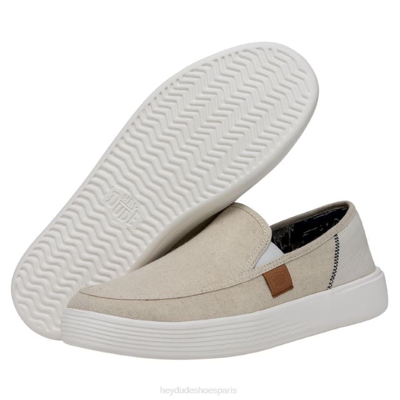 Hey Dude femmes artisanat sunapee Z628B243 chaussures blanc