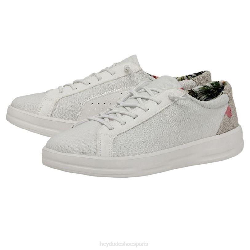 Hey Dude femmes karine Z628B231 chaussures blanc de coco