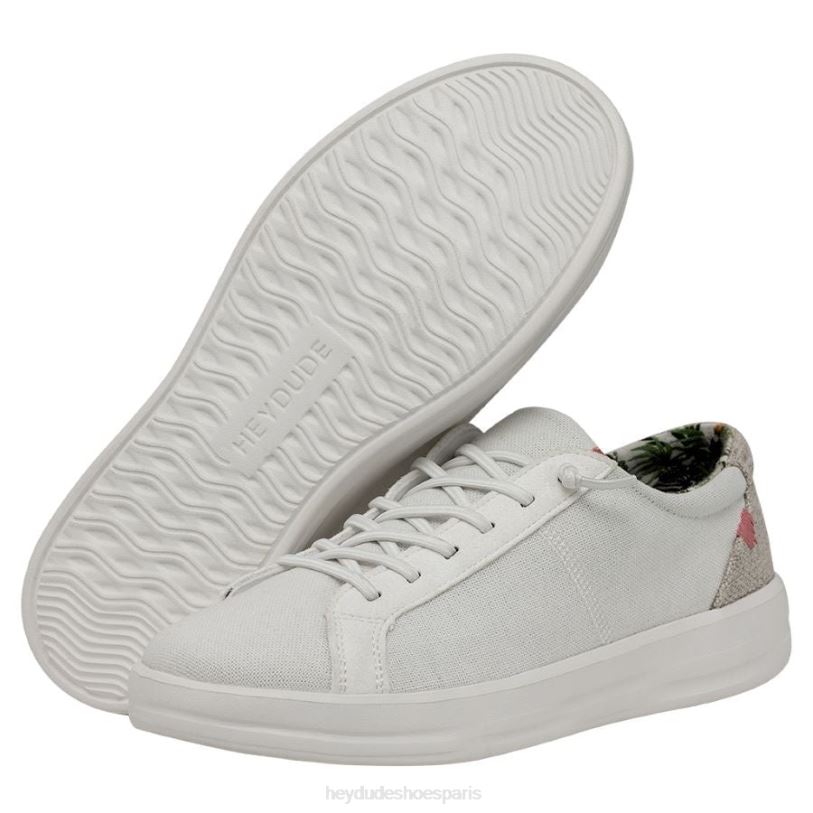 Hey Dude femmes karine Z628B231 chaussures blanc de coco