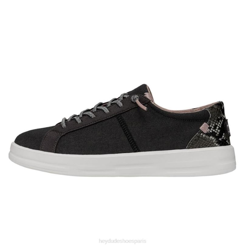 Hey Dude femmes karine Z628B232 chaussures noir de jais