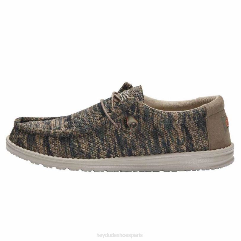 Hey Dude Hommes Wally Sox Z628B331 chaussures camouflage boisé