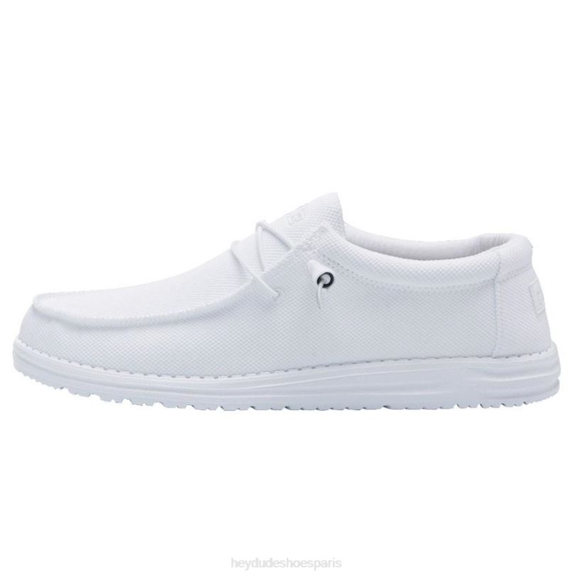 Hey Dude Hommes Wally Sox Z628B458 chaussures blanc arctique