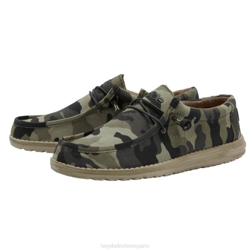 Hey Dude Hommes Wally Z628B395 chaussures camouflage