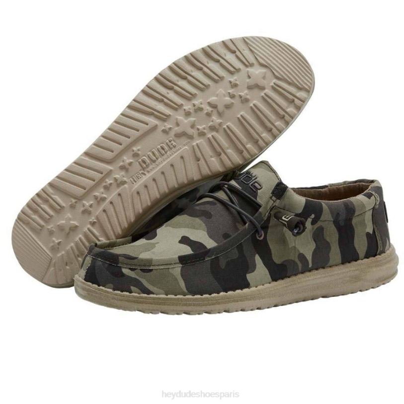 Hey Dude Hommes Wally Z628B395 chaussures camouflage