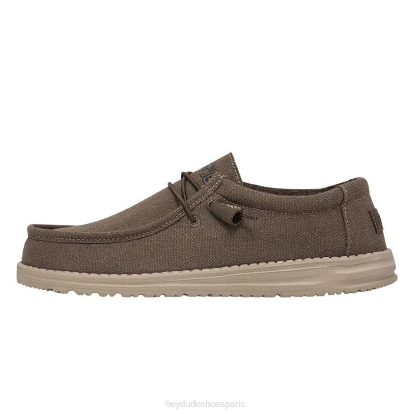 Hey Dude Hommes Wally Z628B399 chaussures chocolat