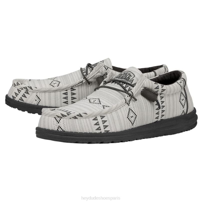 Hey Dude Hommes Wally Z628B459 chaussures nuances de gris