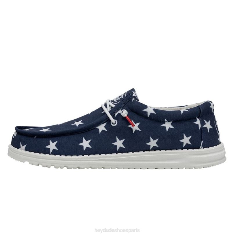 Hey Dude Hommes Wally patriotique Z628B294 chaussures drapeau américain