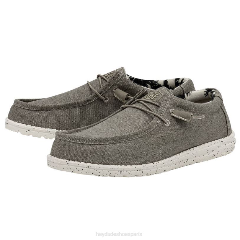 Hey Dude Hommes Wally s'étire Z628B321 chaussures beige