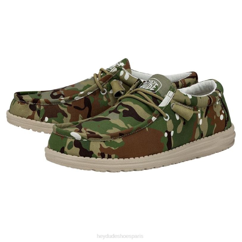 Hey Dude Hommes camouflage mural Z628B431 chaussures multi-camouflage