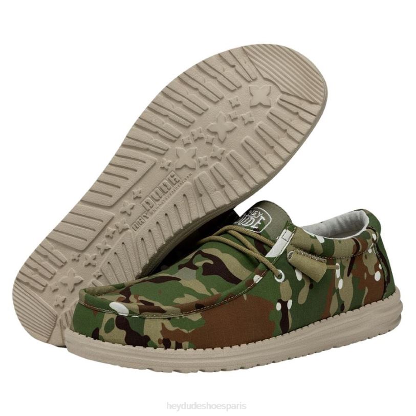 Hey Dude Hommes camouflage mural Z628B431 chaussures multi-camouflage