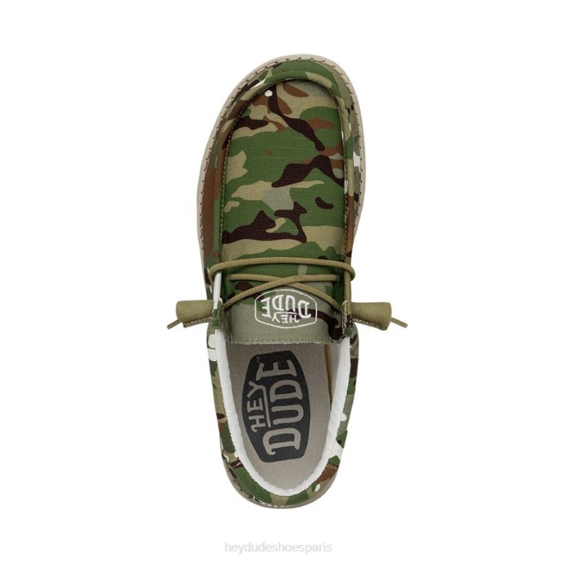 Hey Dude Hommes camouflage mural Z628B431 chaussures multi-camouflage