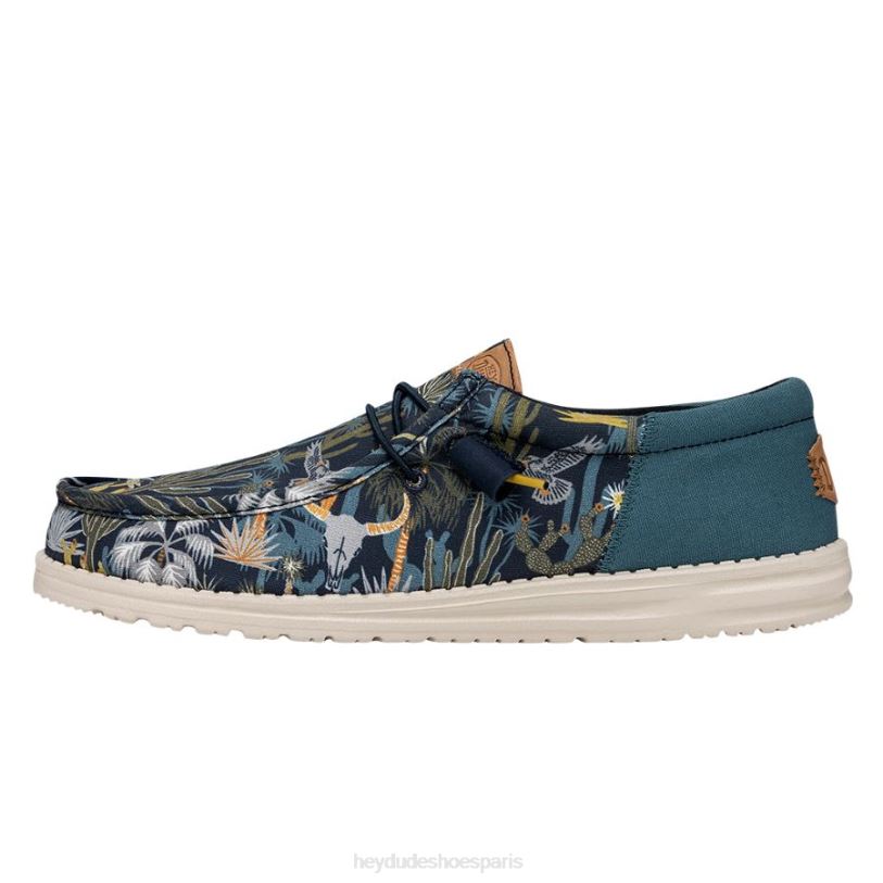 Hey Dude Hommes oasis de wally funk Z628B307 chaussures bleu