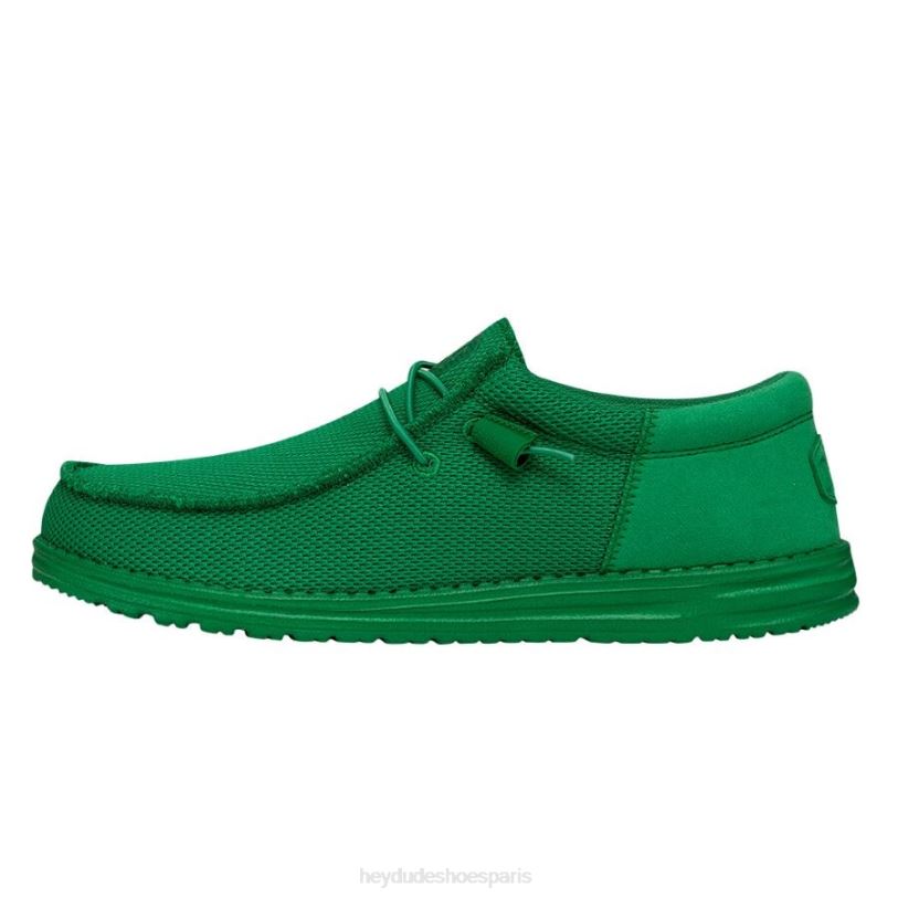 Hey Dude Hommes wally funk mono Z628B377 chaussures vert kelly