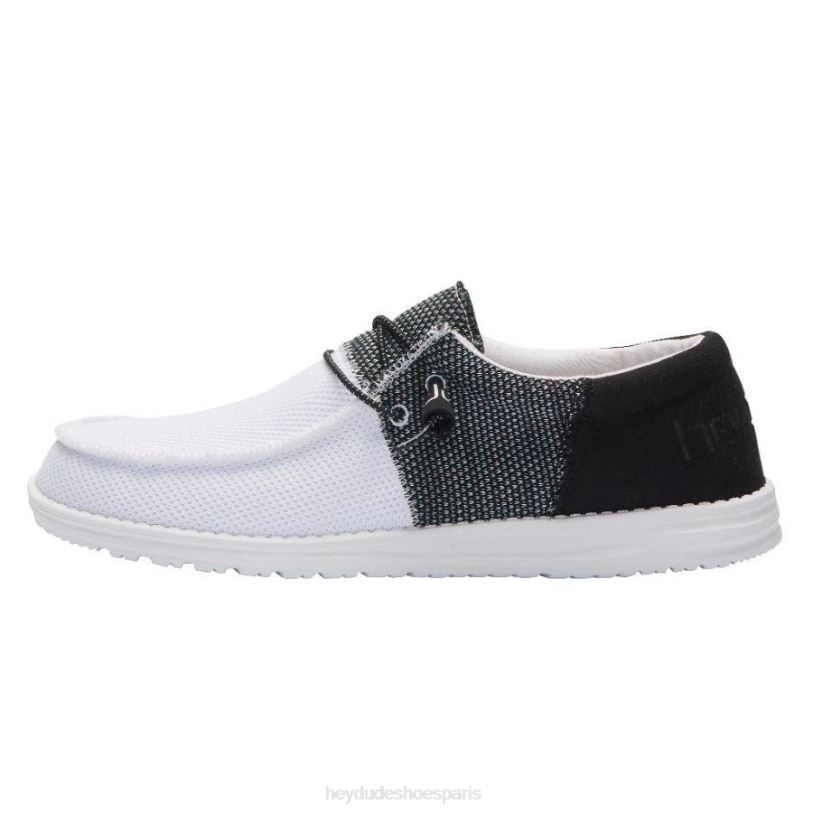 Hey Dude Hommes wally sox trouille Z628B391 chaussures glace noir