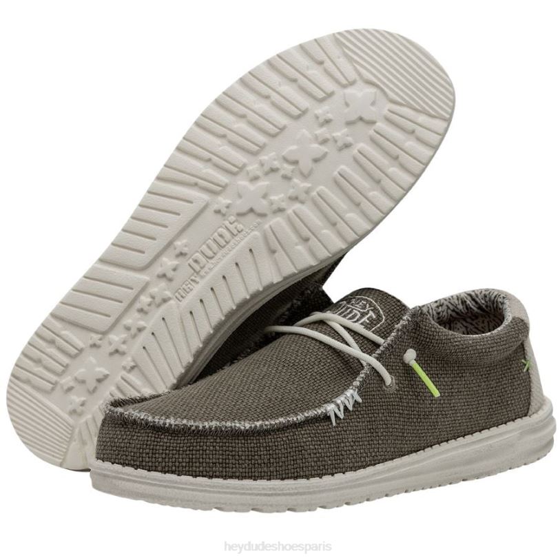 Hey Dude Hommes wally tressé Z628B373 chaussures fossile