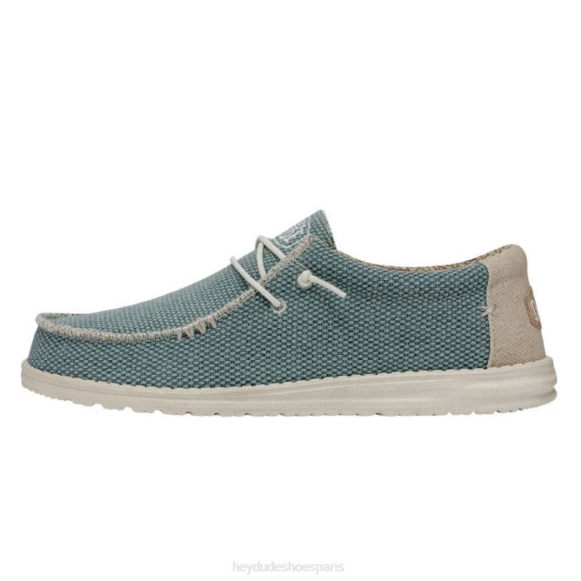 Hey Dude Hommes wally tressé Z628B375 chaussures aqua