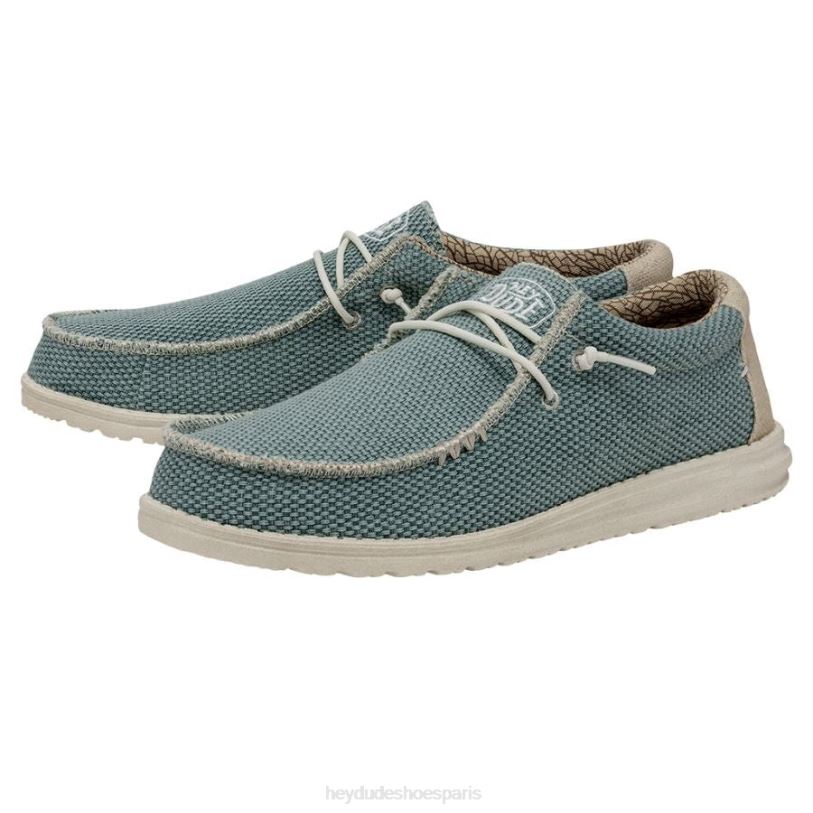 Hey Dude Hommes wally tressé Z628B375 chaussures aqua