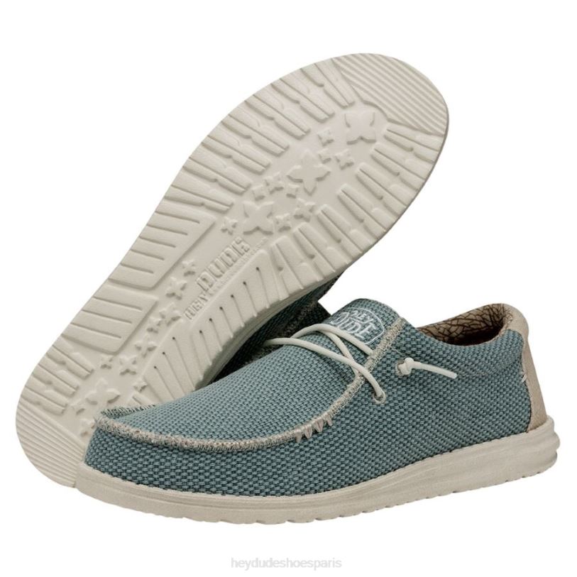 Hey Dude Hommes wally tressé Z628B375 chaussures aqua