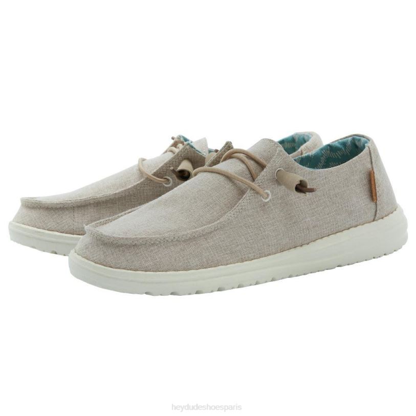 Hey Dude Hommes Wendy Chambray Z628B101 chaussures beige