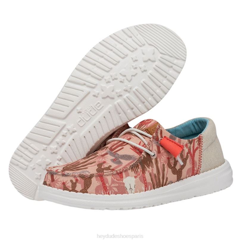 Hey Dude Hommes Wendy Funk Oasis Z628B12 chaussures rose