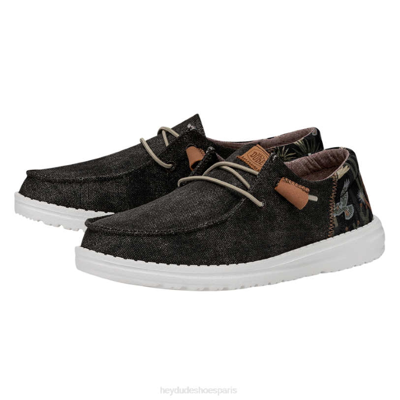 Hey Dude Hommes Wendy Funk Oasis Z628B13 chaussures noir