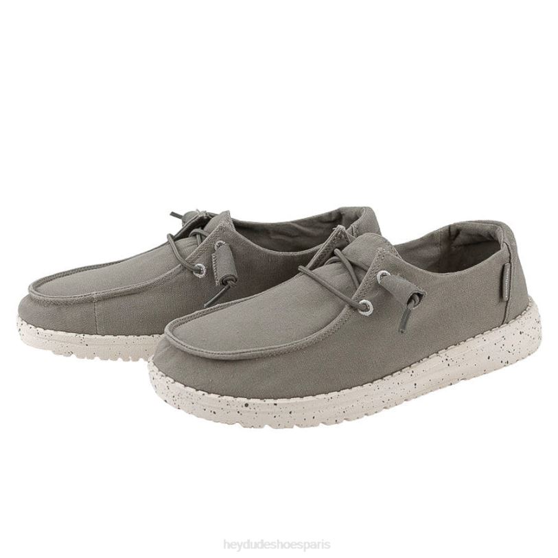 Hey Dude Hommes Wendy Z628B78 chaussures gris