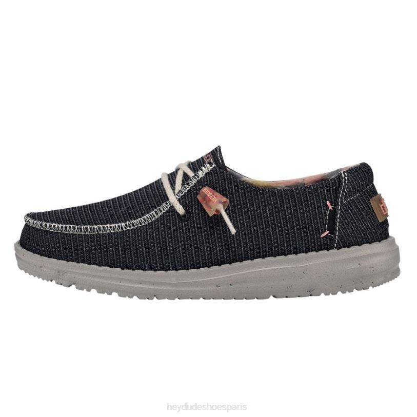 Hey Dude Hommes Wendy tricot Z628B167 chaussures noir