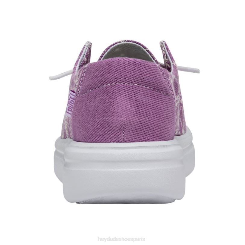 Hey Dude Hommes oeillet Wendy Rise Z628B150 chaussures violet